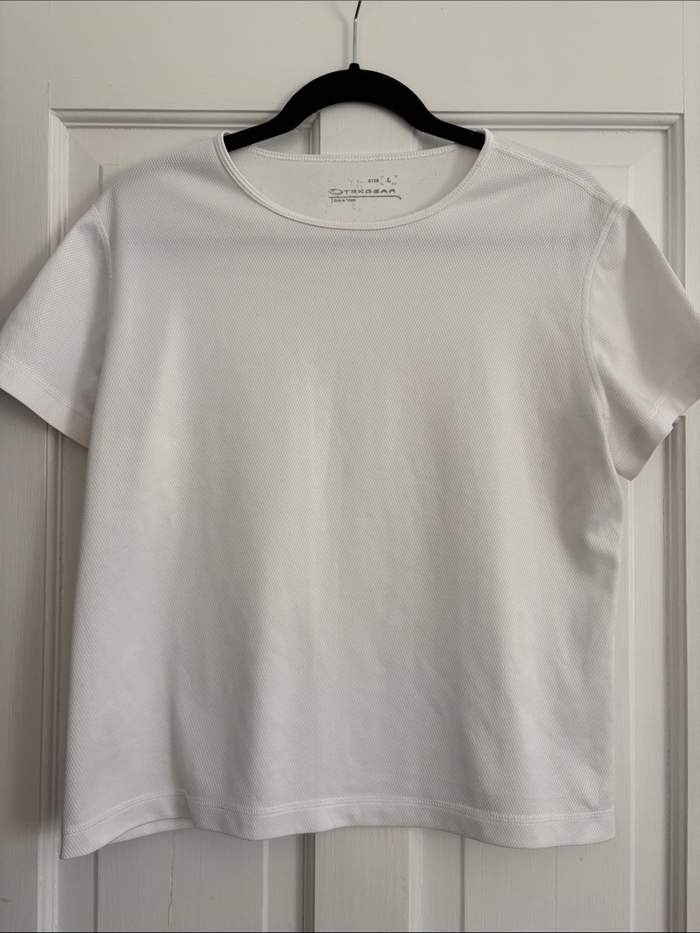 Tekgear White Short Sleeve Crewneck Tee
